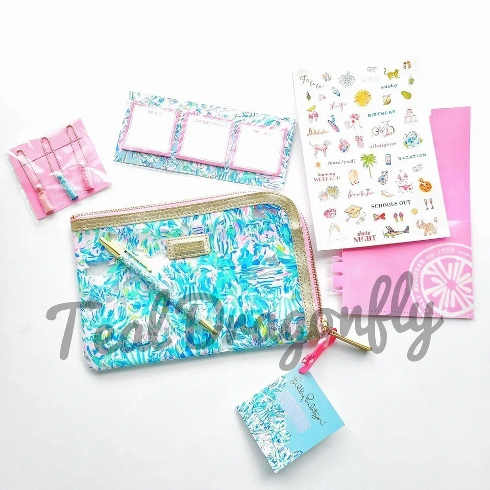 New Lilly Pulitzer Cabana Cocktail Agenda Bonus Pack